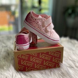 Vans Glitter Star Velcro Sneaker